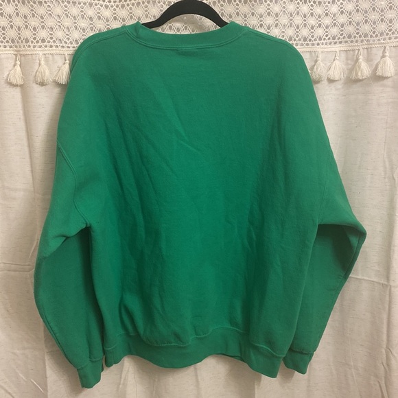 Green Christmas sweater Santa reindeer size med - Picture 5 of 5